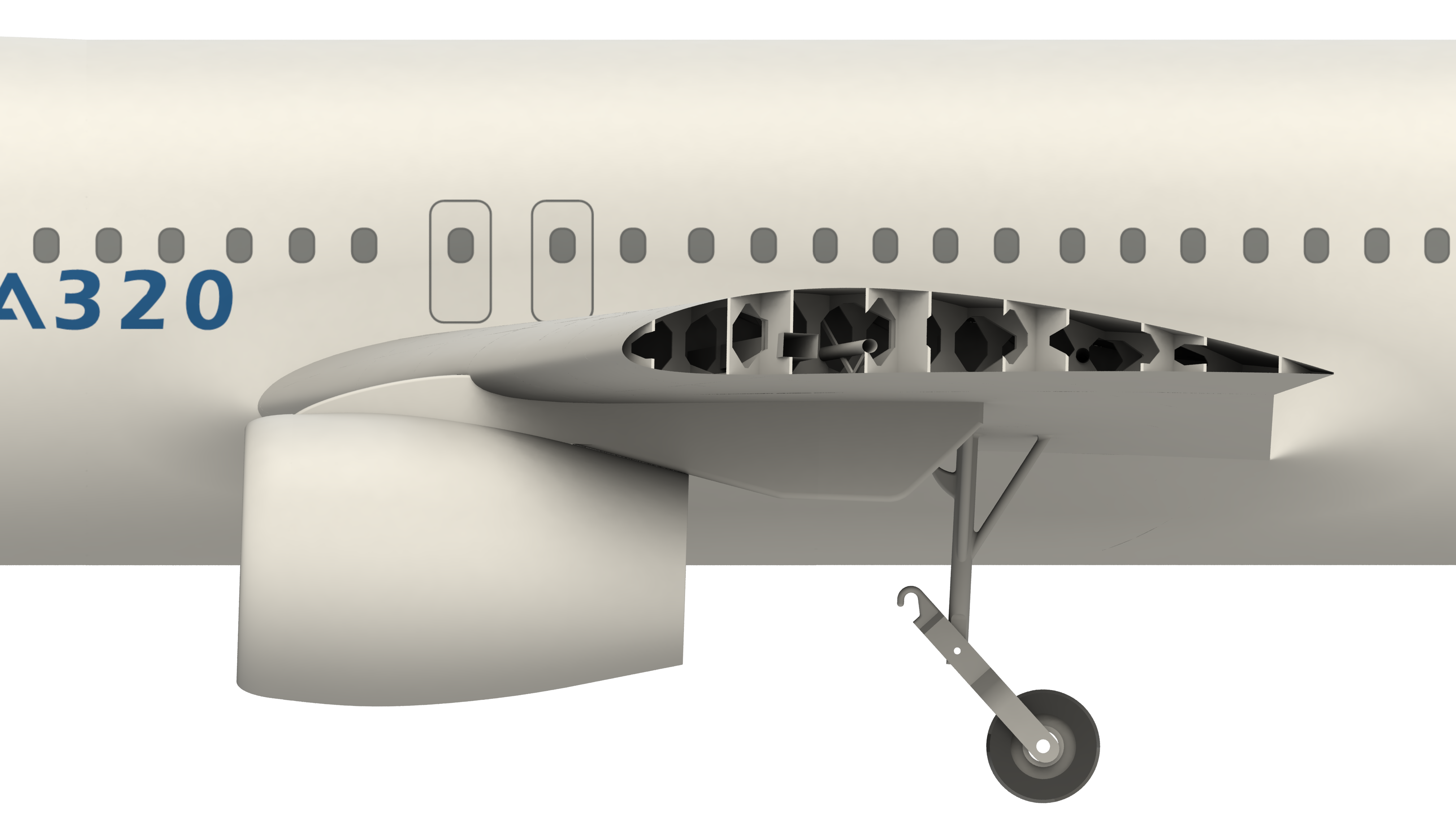 Wing structure A320