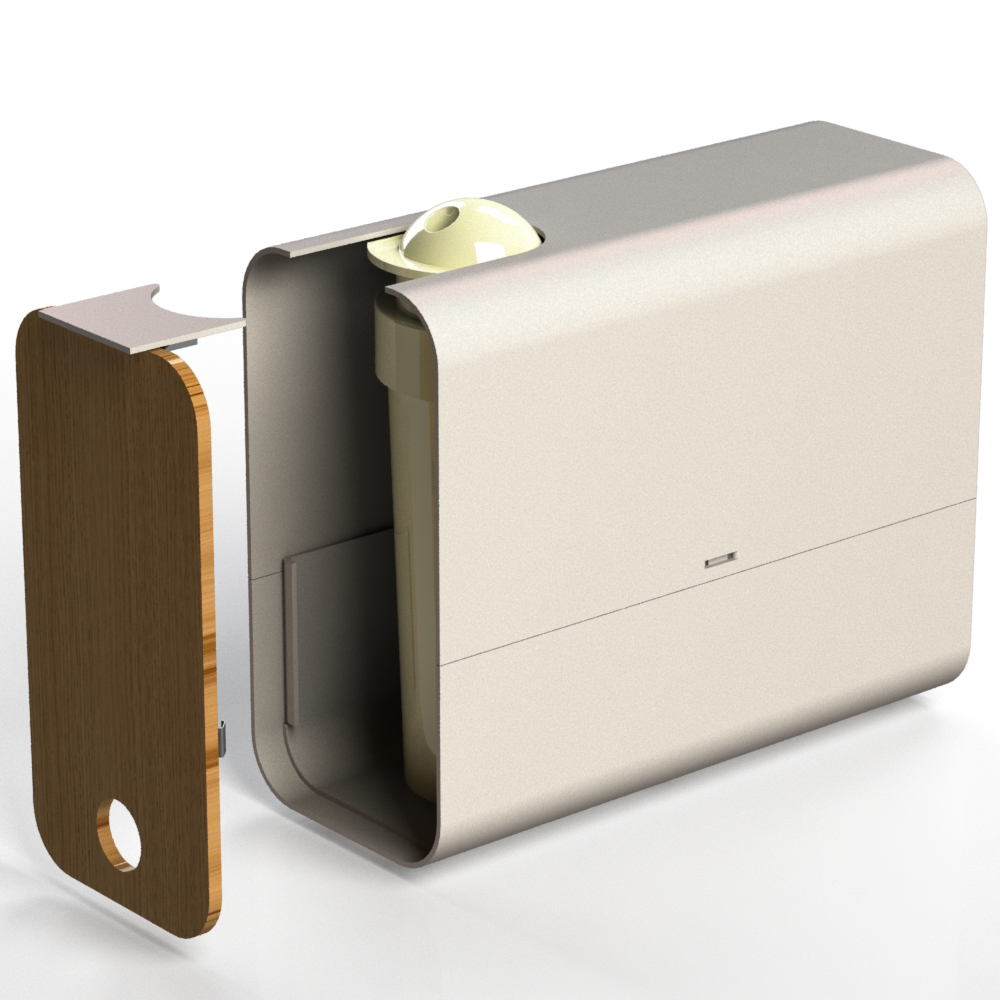 Olfactory diffuser open